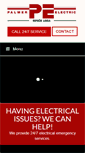 Mobile Screenshot of palmer-electric.com